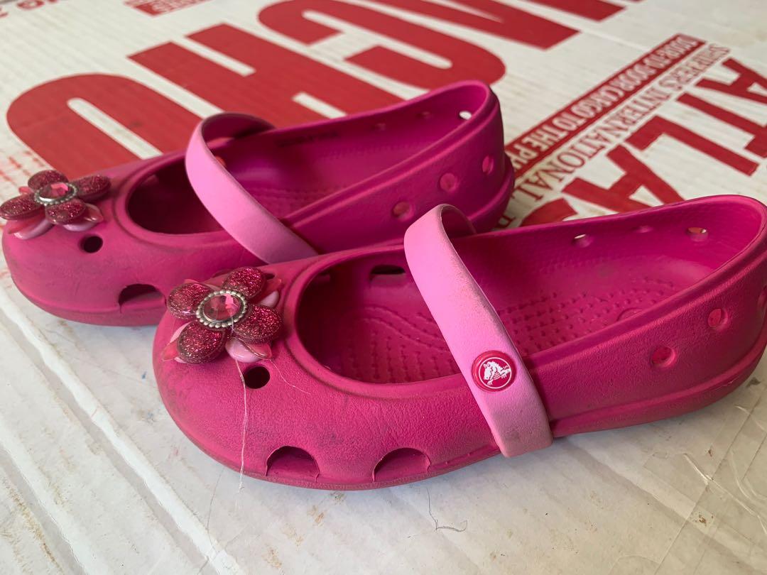 infant baby girl crocs