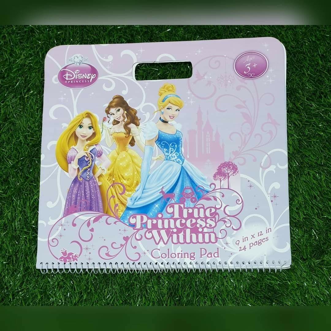 Disney Princess Coloring Pad 1, Hobbies & Toys, Books & Magazines, Fiction & Non-Fiction on ...