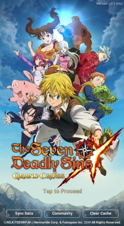 Diy Starter Seven Deadly Sins Hikari To Yami No Grand Cross