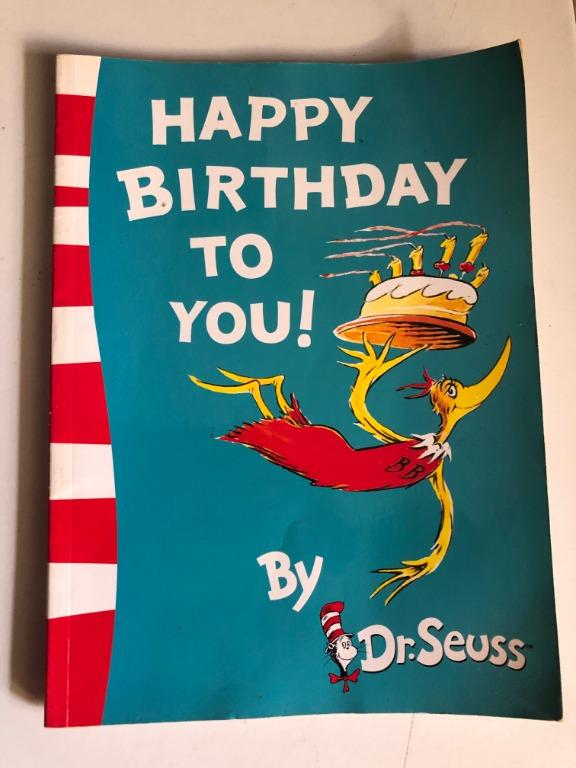 Dr Seuss - Happy Birthday to You, Books & Stationery, Fiction on Carousell