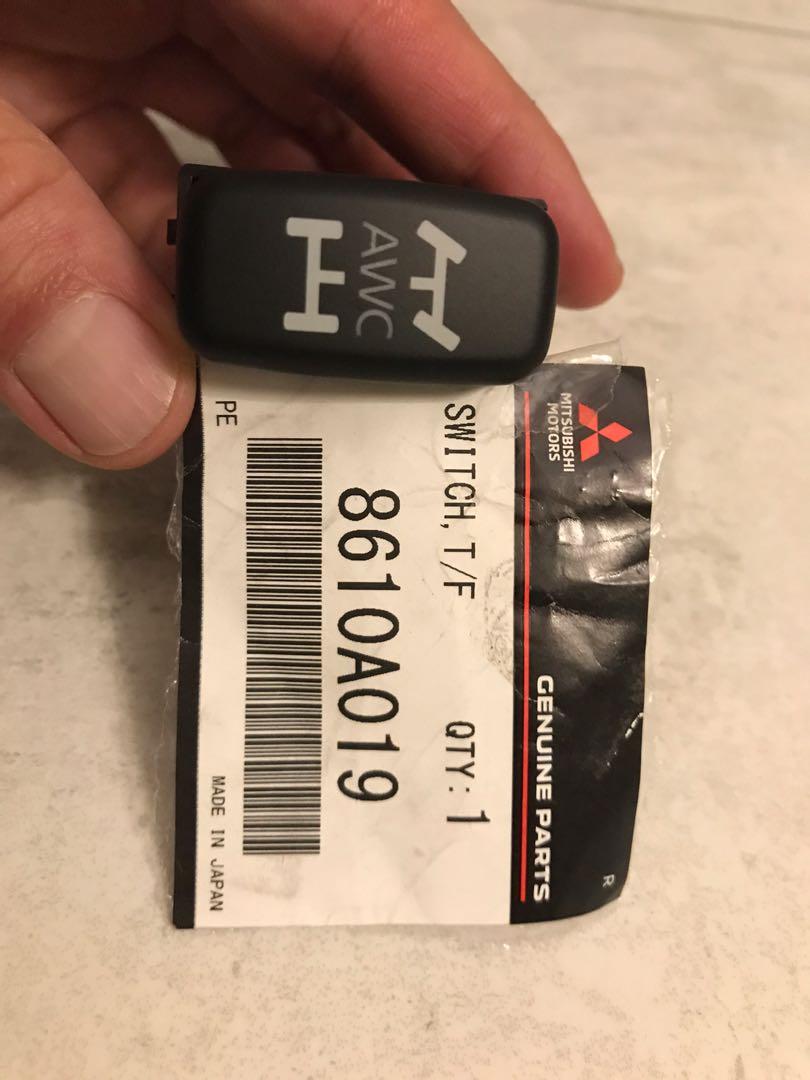Evo X AWC Switch, Car Accessories, Accessories on Carousell