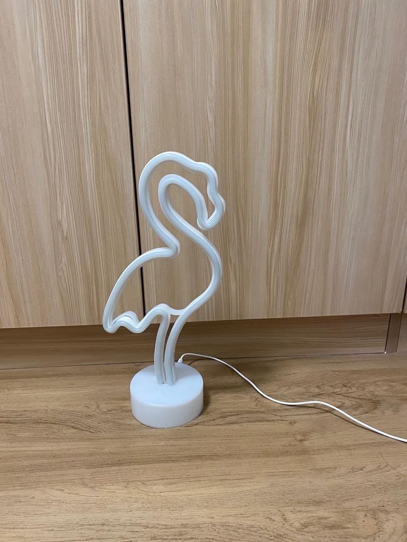 Flamingo Neon Light Fun Lamp (Category: Other Home Decor) located in Taguig. Submitted by anmit (Listing ID 282027243, Image 3). Description: Height: 12”.