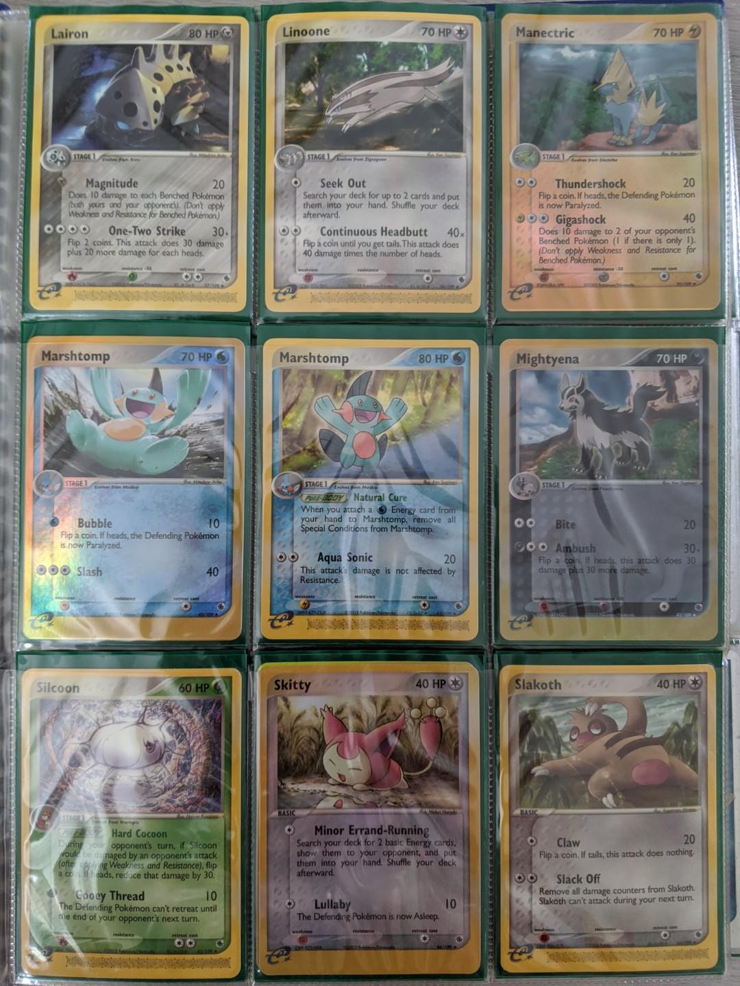 Full set Pokemon EX Ruby Sapphire TCG, Hobbies & Toys, Toys & Games on