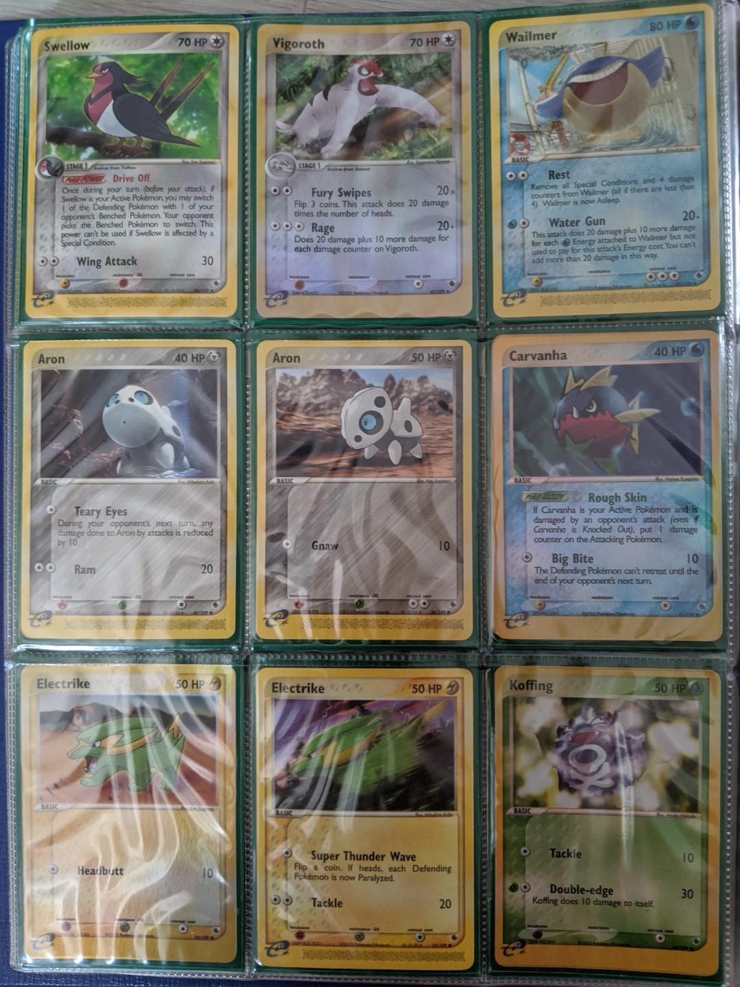 Full set Pokemon EX Ruby Sapphire TCG, Hobbies & Toys, Toys & Games on