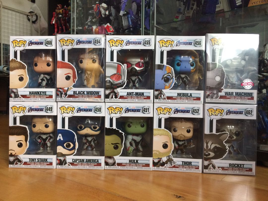 Avengers endgame funko pop set clearance