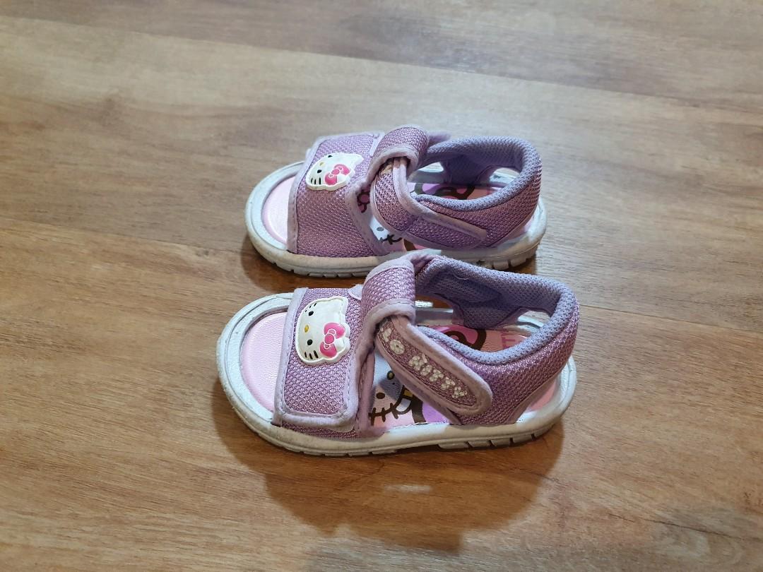 Hello Kitty Size 21 Baby/Toddler Girl Purple Shoes, Babies & Kids