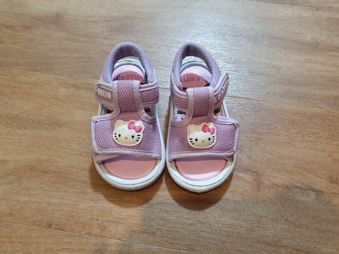 Hello Kitty Size 21 Baby/Toddler Girl Purple Shoes, Babies & Kids