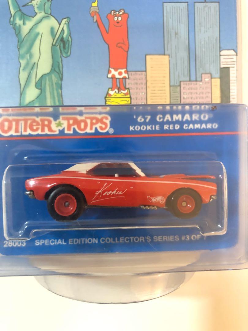 Hot Wheels '67 Camaro Otter Pops Special Liberty Edition, Hobbies & Toys,  Toys & Games on Carousell