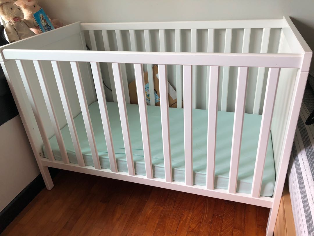 ikea jattetrott crib mattress
