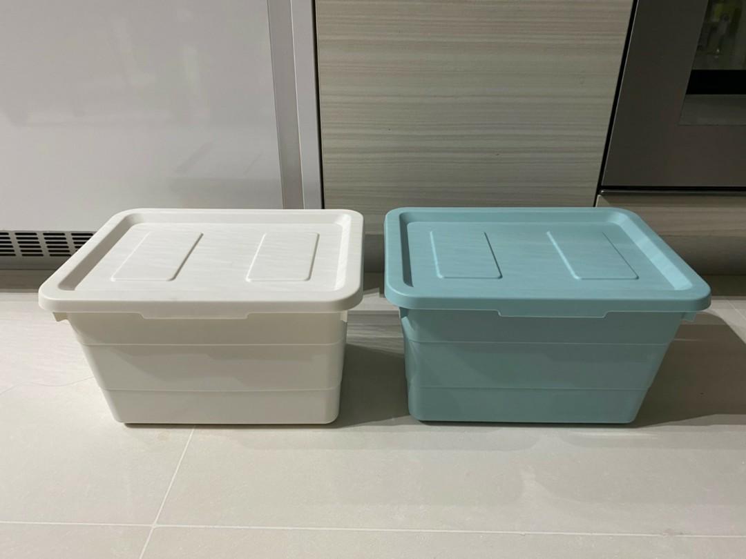 IKEA Plastic Containers, Furniture & Home Living, Home Improvement