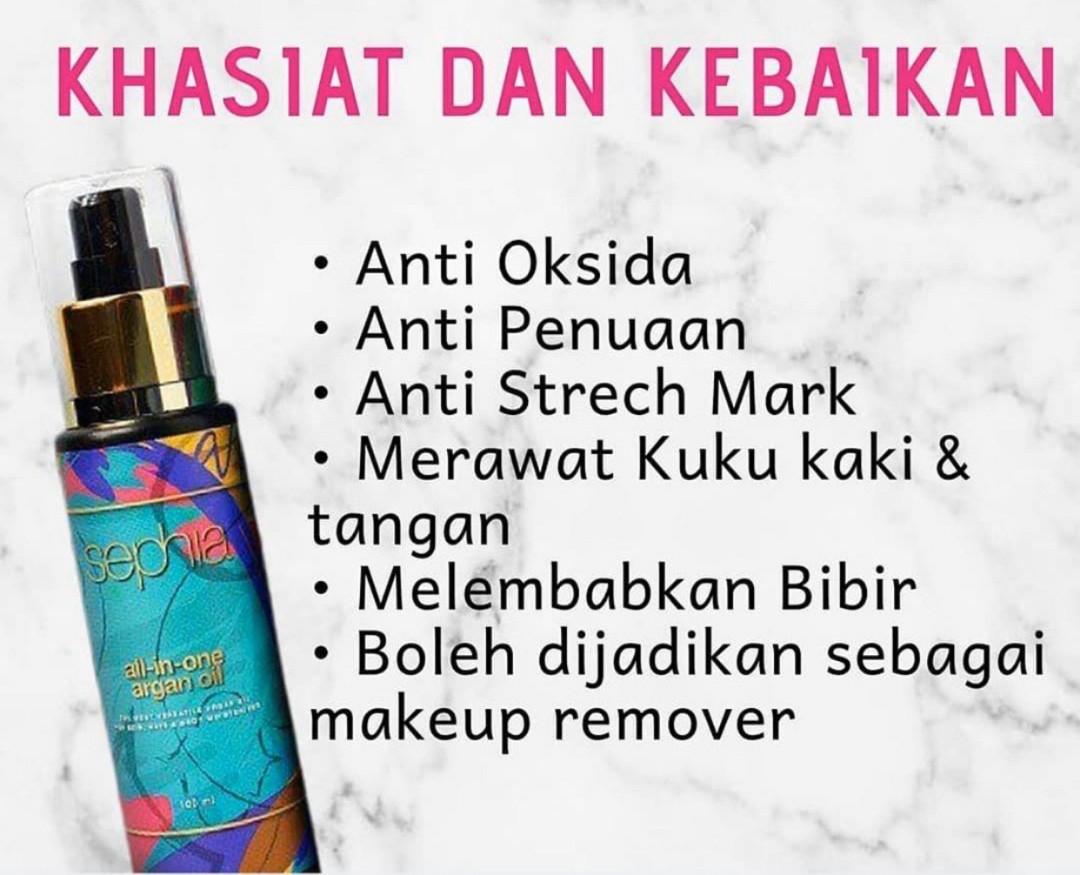 Instocks Sephia Argan Oil By Janna Nick Beauty Personal Care Hair On Carousell