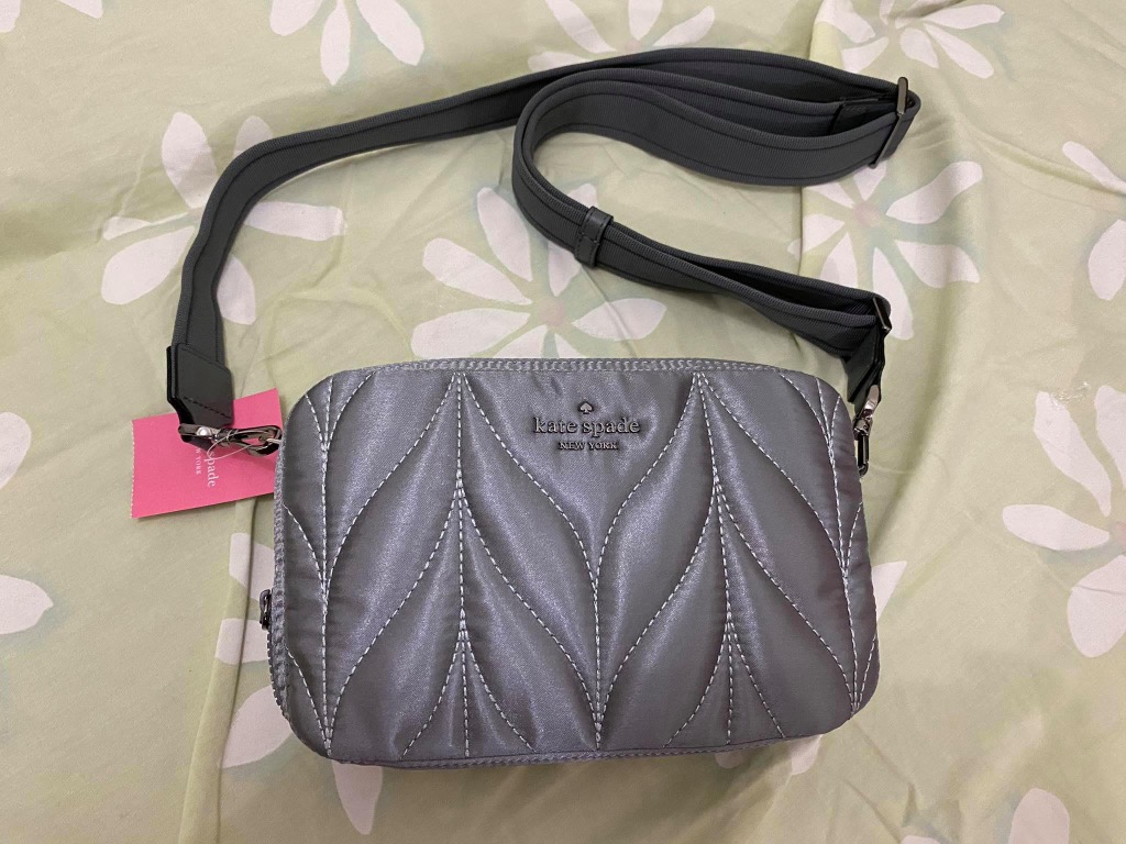Kate spade double zip camera bag deals