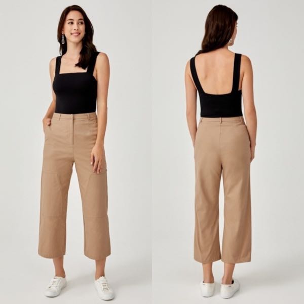 LB Sariah Tailored Straight Leg Pants, Women's Fashion, Bottoms, Other  Bottoms on Carousell
