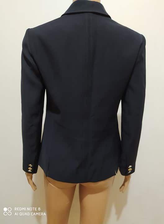 Louis Vuitton Uniformes Black Blazer Jacket Gold Button size 38/UK10/US6