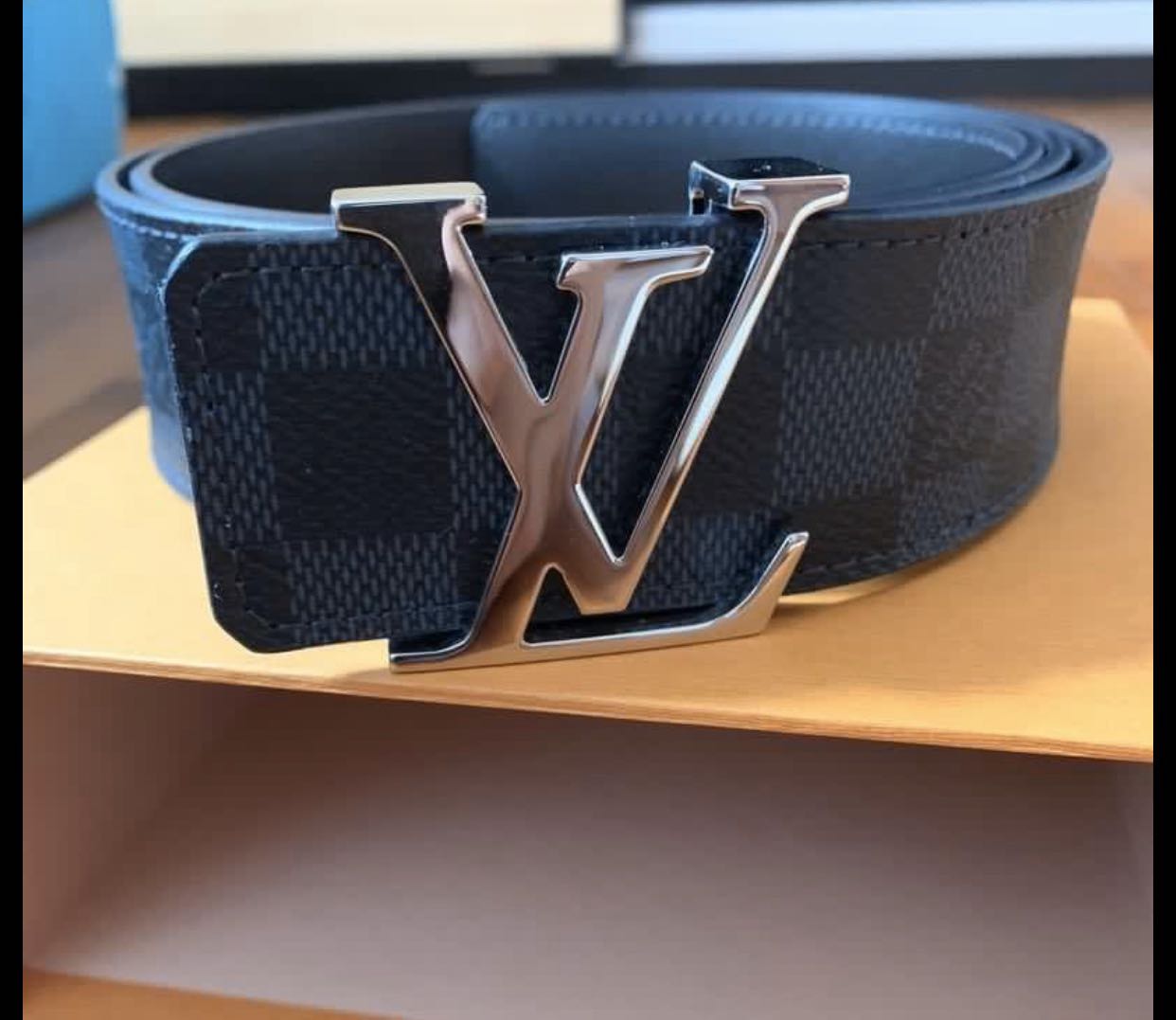 LOUIS VUITTON LV INITIALES BELT M9808 size 95, Men's Fashion, Watches &  Accessories, Belts on Carousell