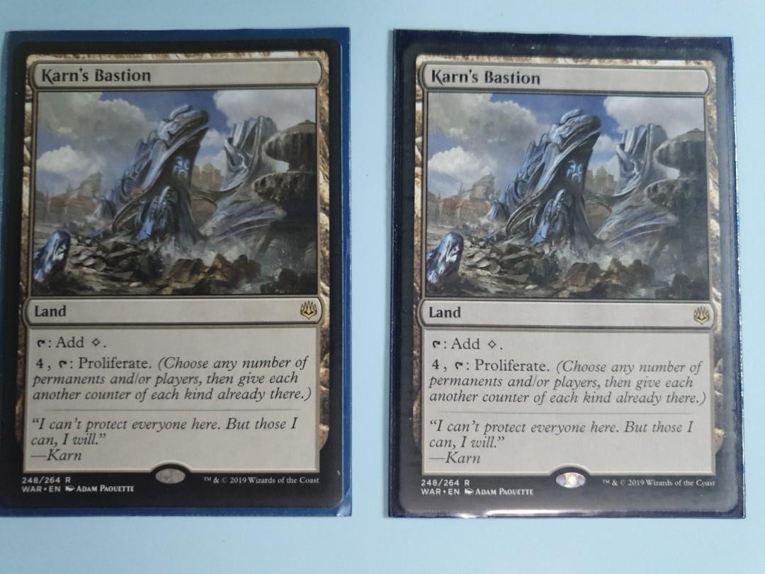 Magic The Gathering Mtg Karn S Bastion Toys Games Board Games Cards On Carousell