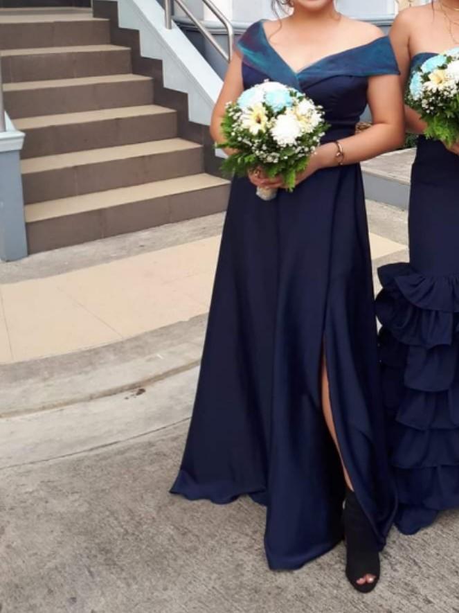Maid Of Honor Bridesmaid Formal Blue Long Gown 1583674245 033be598 Progressive 