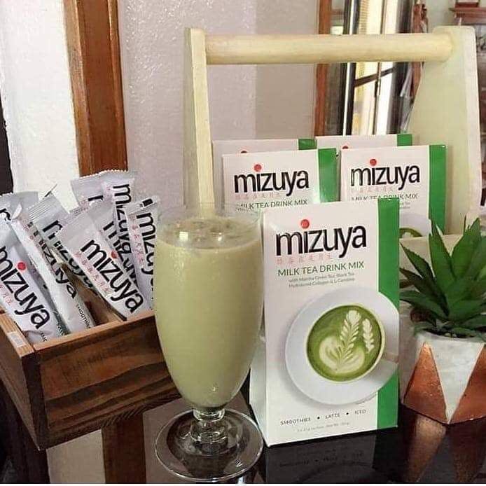 Mizuya Matcha milk tea drink mix, Food & Drinks, Beverages on Carousell