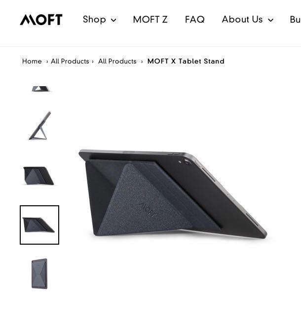 MOFT X tablet stand + Apple pencil holder, Computers & Tech, Parts