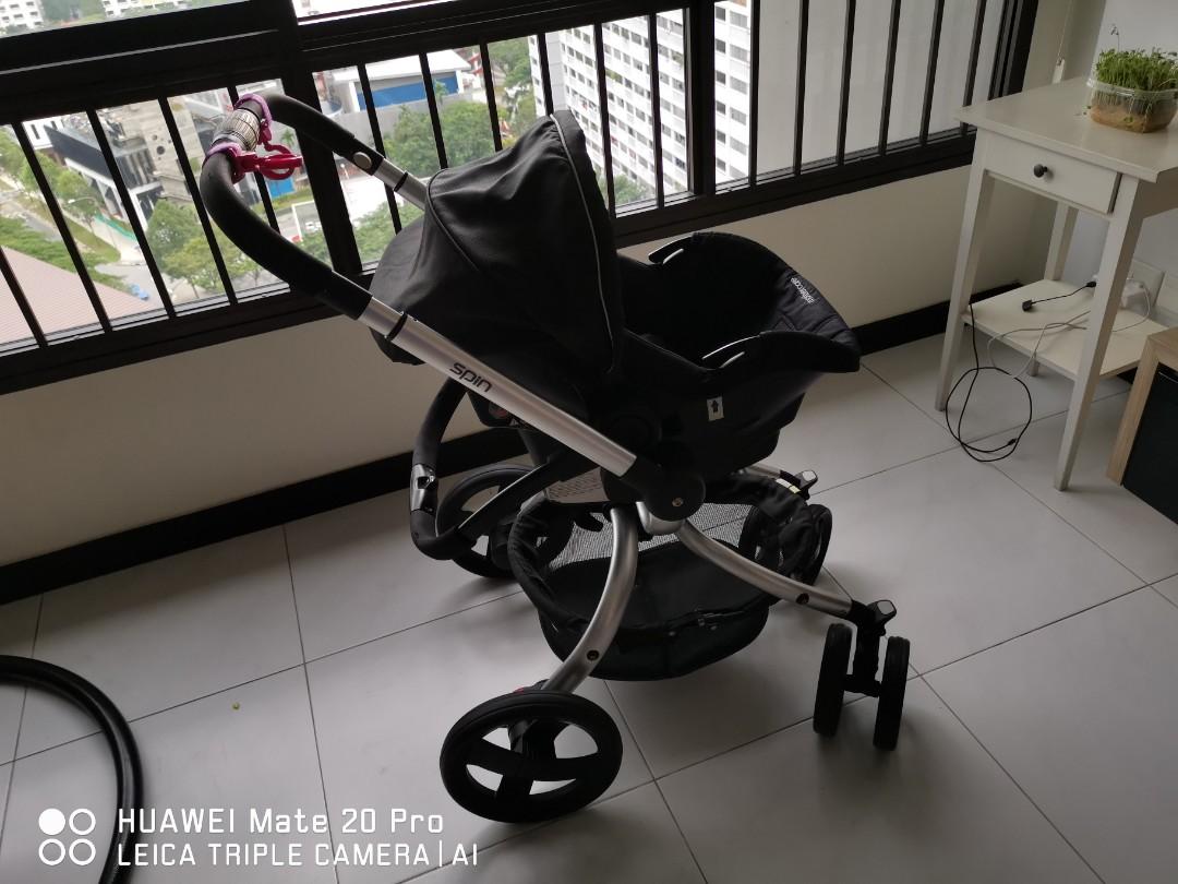Mothercare spin travel system hotsell