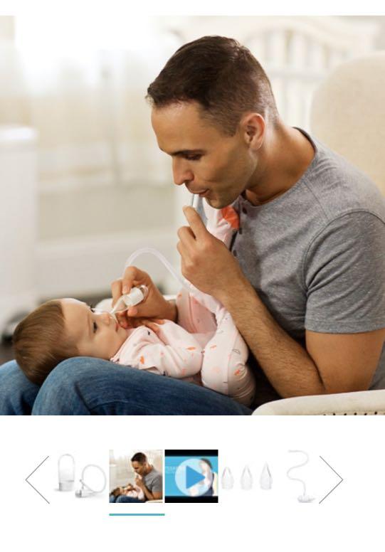 Munchkin ClearNose Nasal Aspirator Babies Kids Nursing