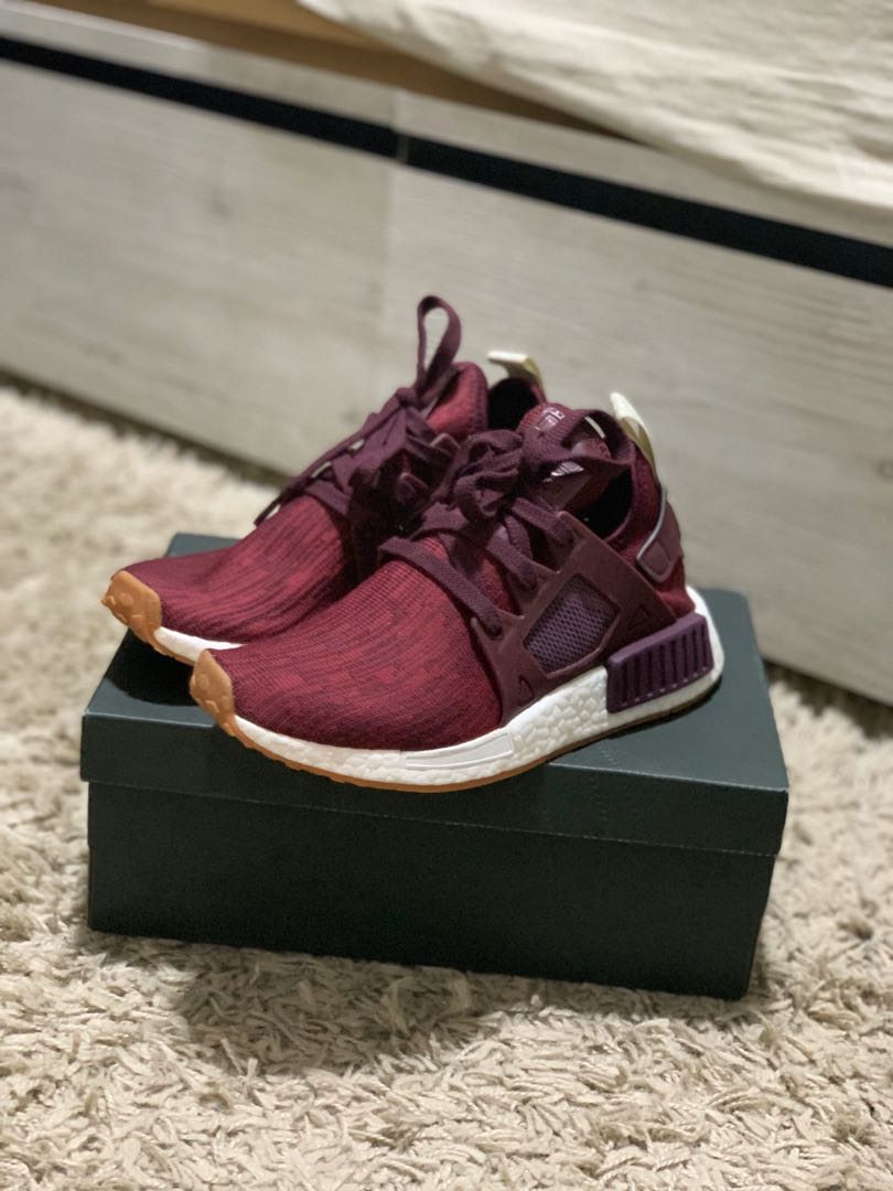 nmd xr1 maroon