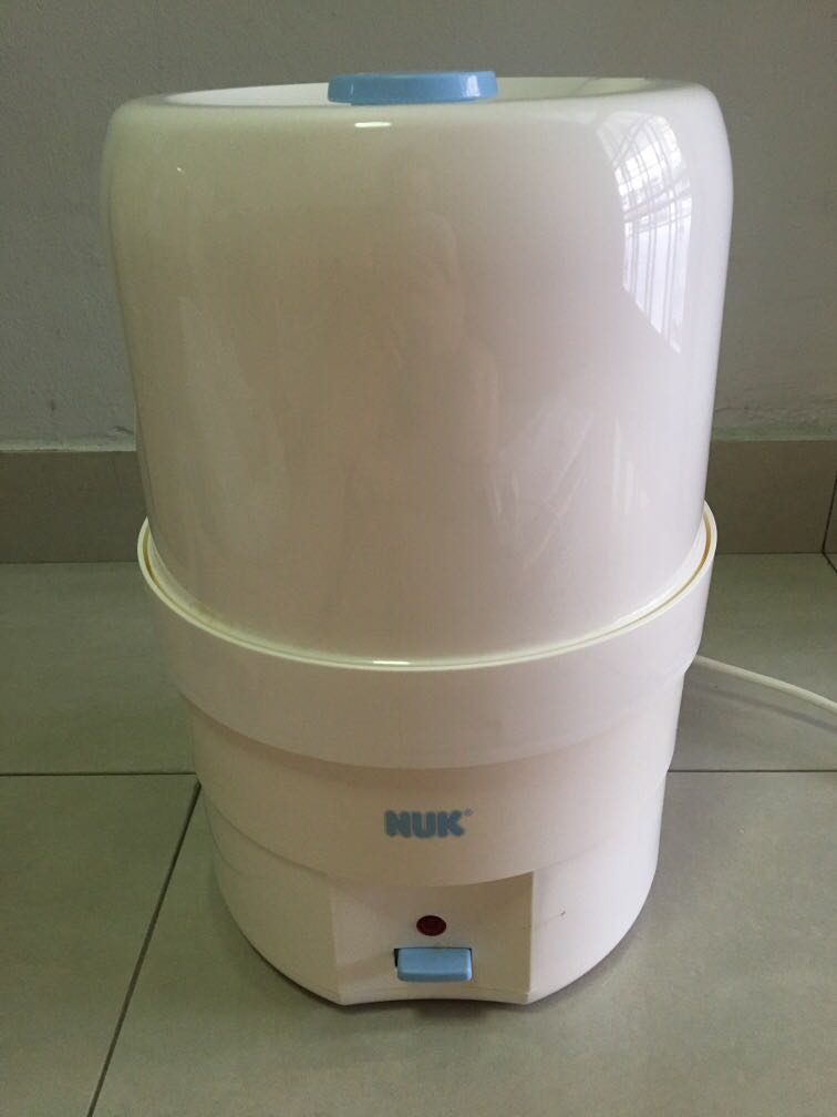 Nuk electric 2024 bottle sterilizer