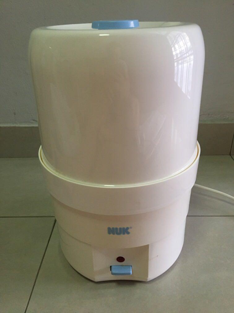 Nuk electric sales steam steriliser