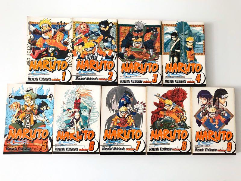 NARUTO Manga Volume 1 to 9, Hobbies & Toys, Books & Magazines, Fiction