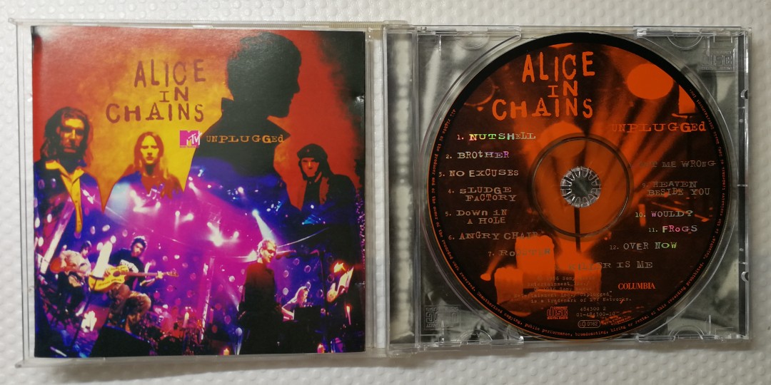 Original CD - ALICE IN CHAINS UNPLUGGED, Hobbies & Toys, Music & Media, CDs  & DVDs on Carousell