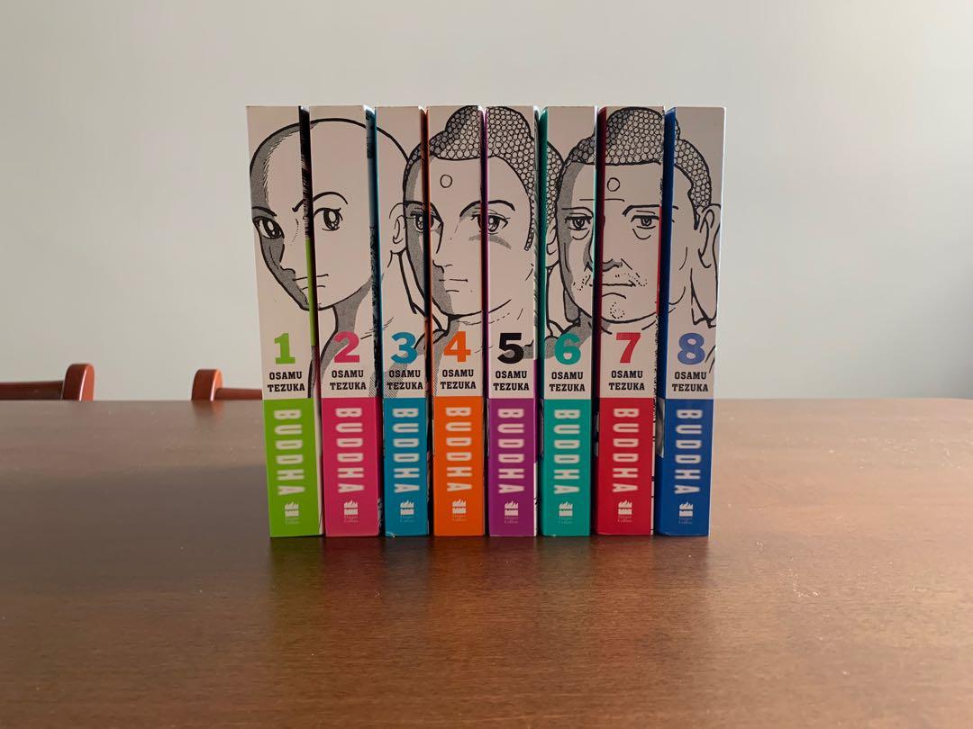Osamu Tezuka Buddha Manga Series Books 1 8 Books Stationery