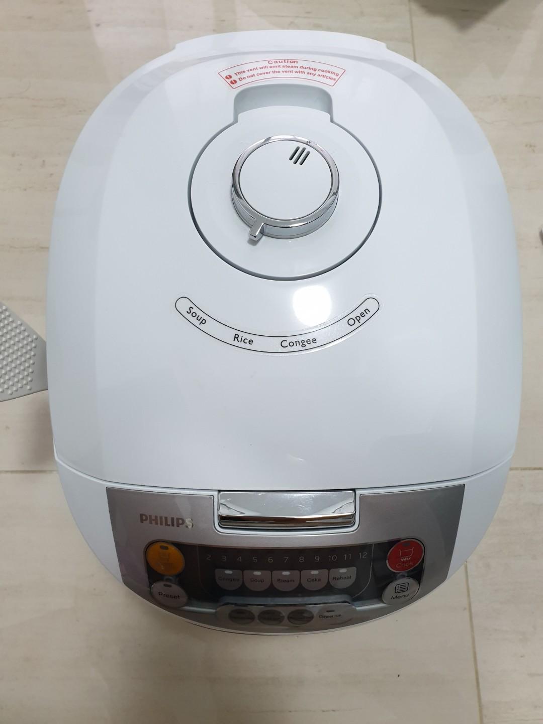 Philips Rice Cooker HD3038/62, TV & Home Appliances, Kitchen Appliances