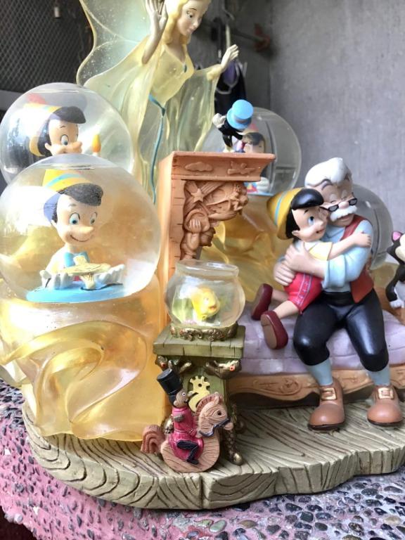 Pinocchio Blue Fairy Snow Globe Walt Disney 04 Antiques Vintage Collectibles On Carousell