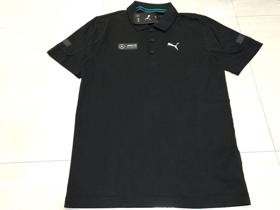 Puma X Mercedes polo top Men s Fashion Tops Sets Tshirts