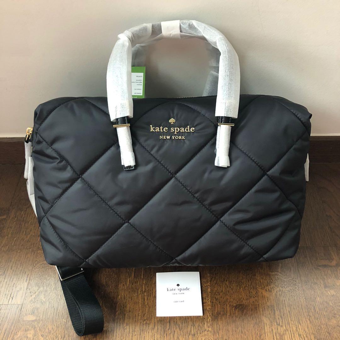 kate spade nylon duffle bag