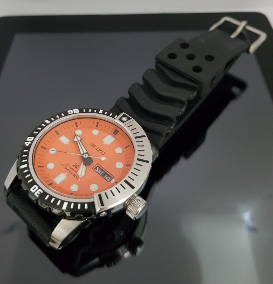 Seiko sales mohawk orange