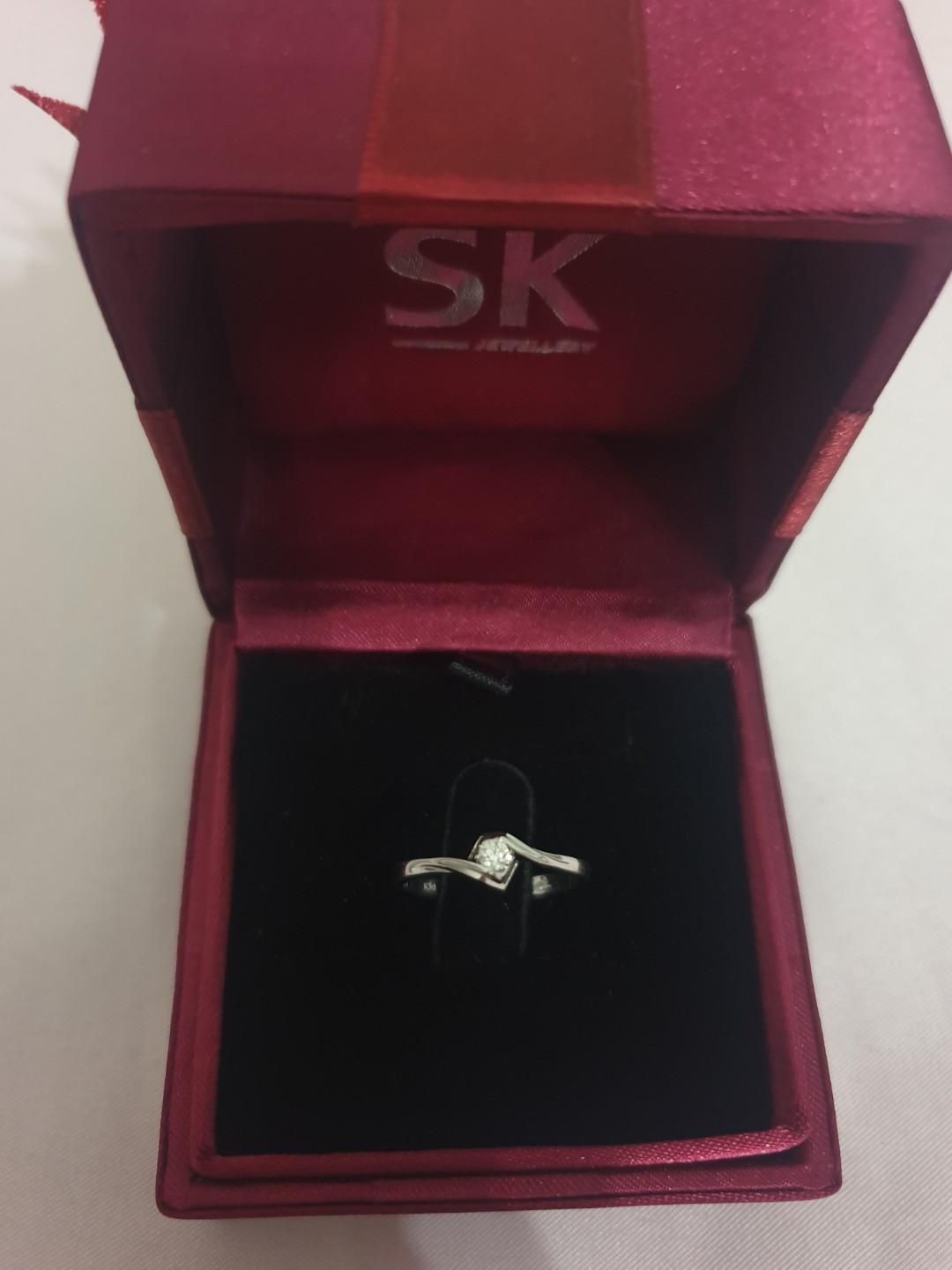 Sk diamond ring price sale