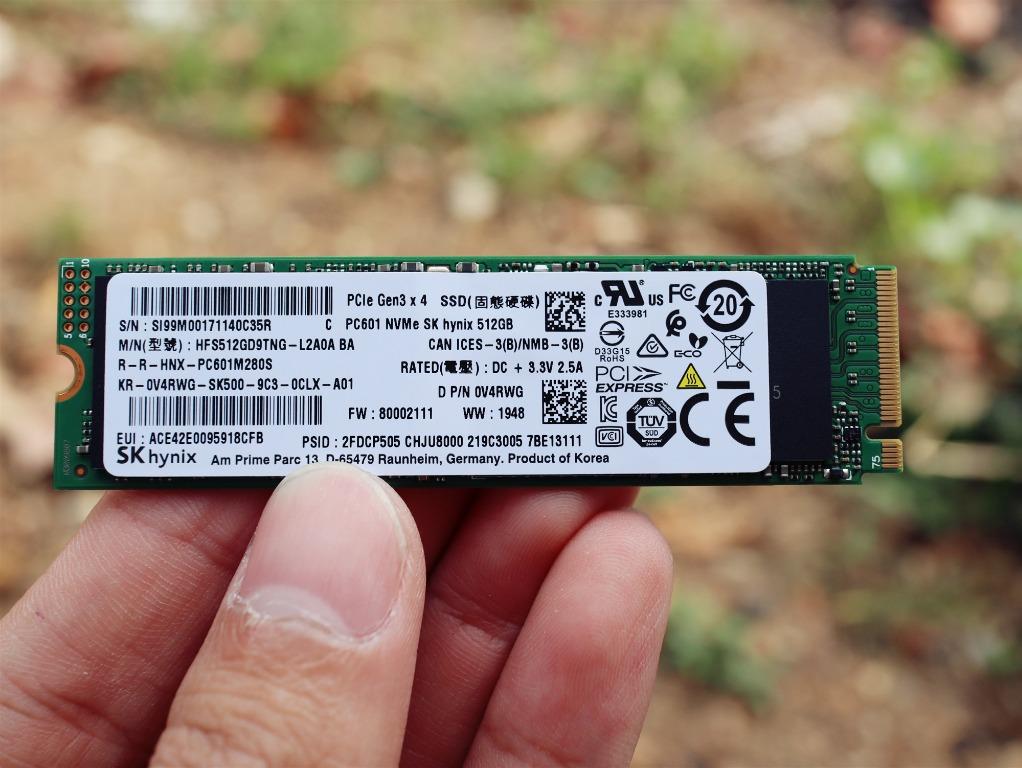 SK HYNIX PC601 512GB NVME SSD