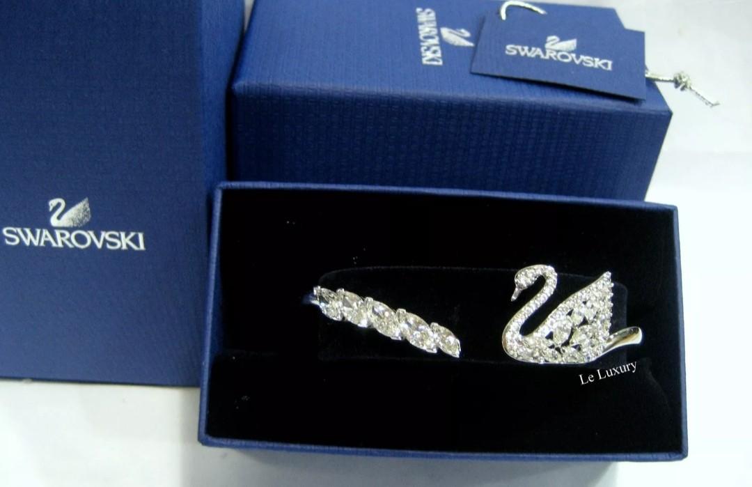 Swarovski swan lake bangle store