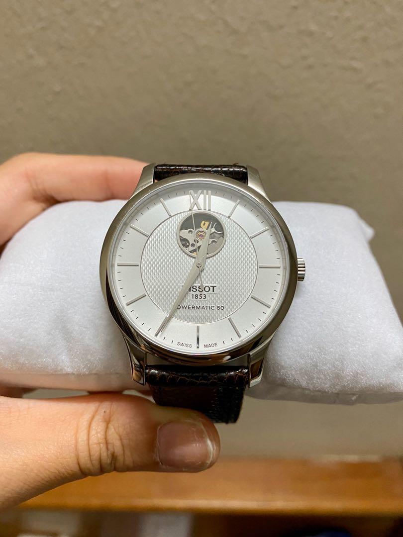 Authentic Tissot Tradition Powermatic 80 Open Heart EXCELLENT CONDITION