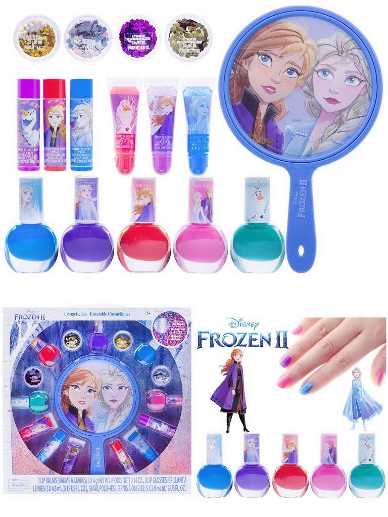 Amazoncom  Townley Girl Disney Frozen 2 NonToxic PeelOff Nail Polish  Set for Girls Glittery and Opaque Colors Ages 3 18 Pack  Beauty   Personal Care