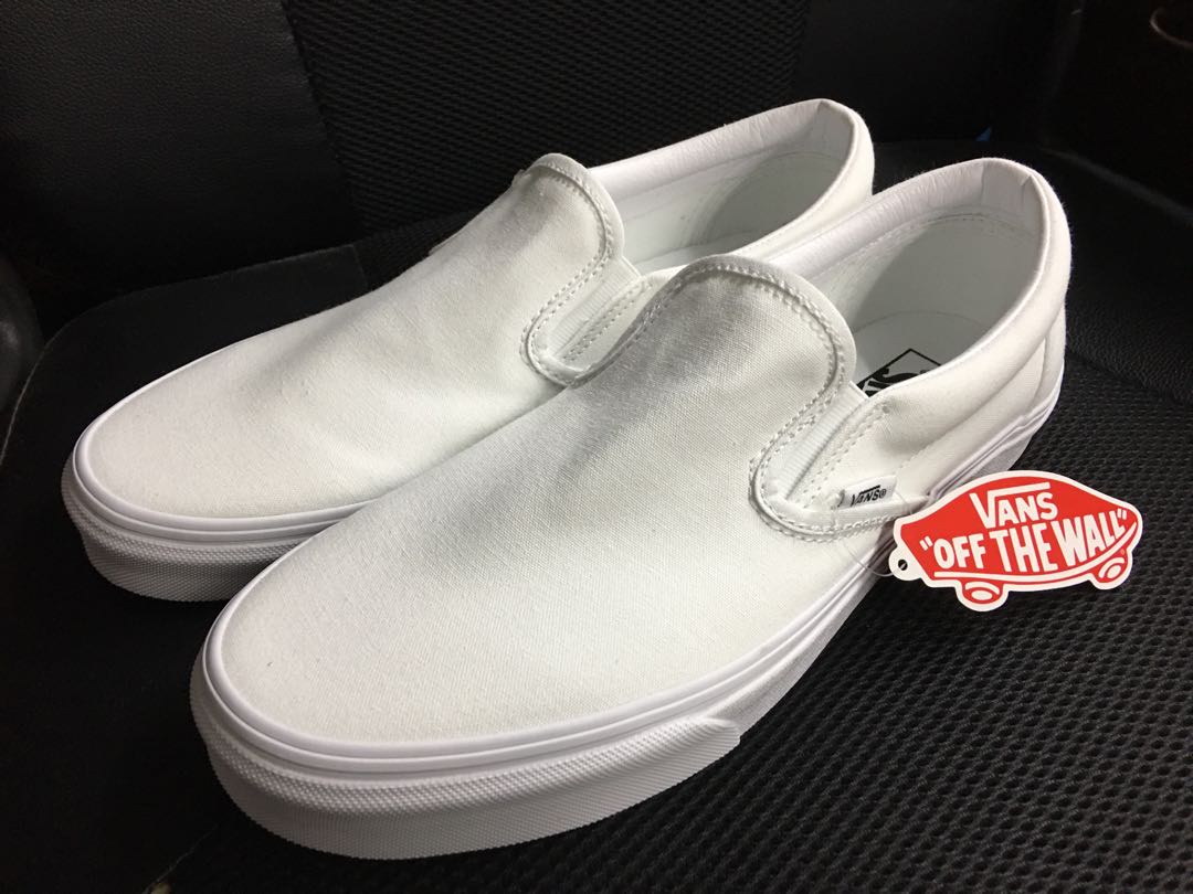 vans classic slip on sizing