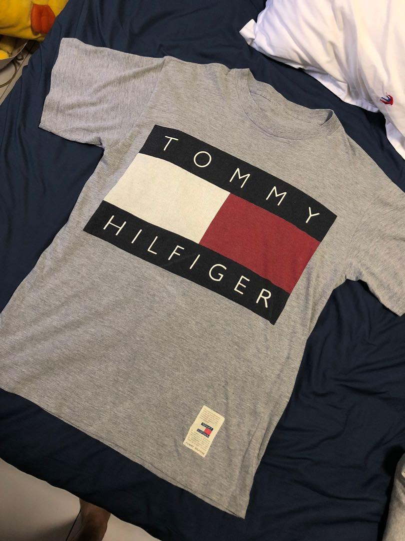 Vintage tommy hilfiger flag shirt Clearance