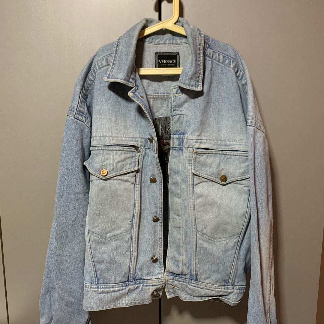 Vintage Versace Jeans Denim Jacket, Women's Fashion, Coats