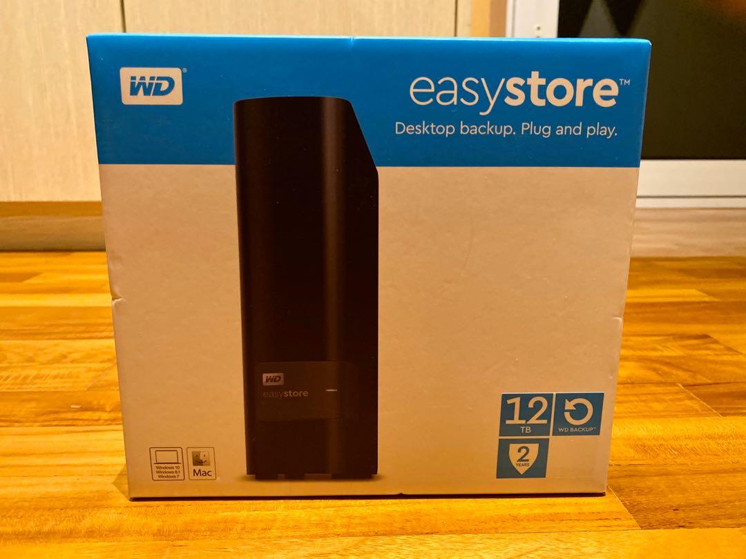 28 33 Tb Western Digital Easystore Elements 12tb External Hard Drive Shuckable Electronics Computer Parts Accessories On Carousell