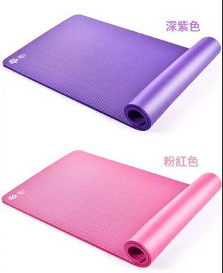 瑜珈墊 yoga mat 四色可選 家中瑜珈話咁易 $99起