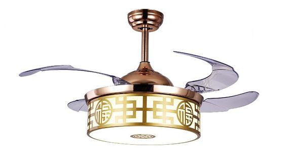 Chandelier Chinese Style LED Ceiling Fan Light