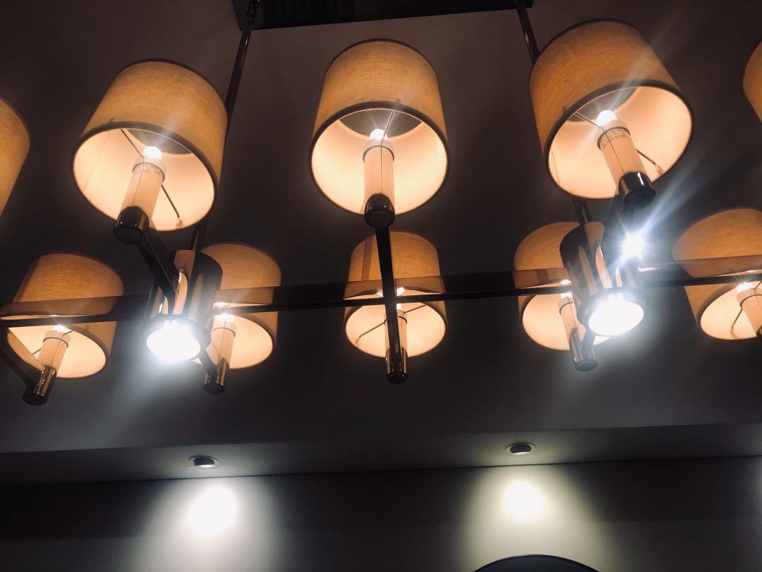12 bulb Stainless Steel Drop light (Category: Lighting) located in Manila. Submitted by fashownkitty (Listing ID 282280352, Image 3). Description: Nego.