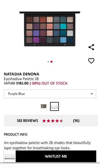 SWAP? Natasha Denona Eye Shadow Palette