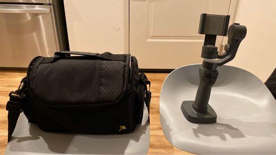DJI Osmo Mobile 2 Gimbal with stand and carrying case